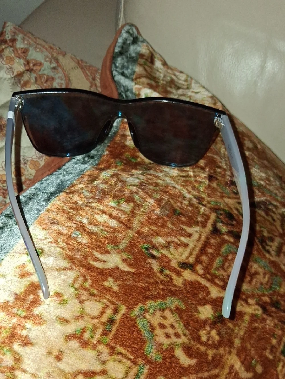 🌺Blue Mirrored Shield Sunglasses